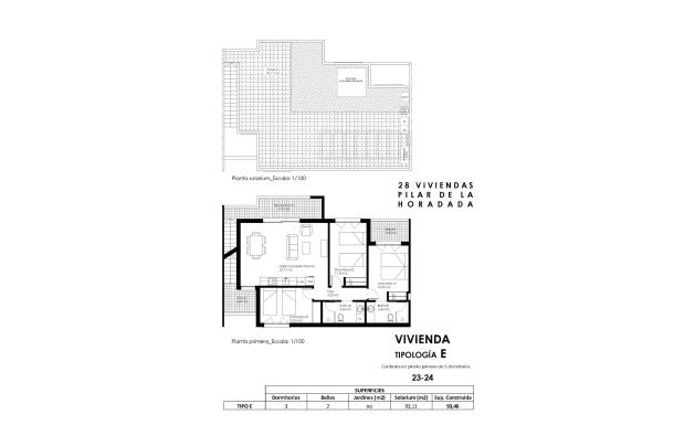 Obra nueva - Chalet - Pilar de la Horadada - pueblo