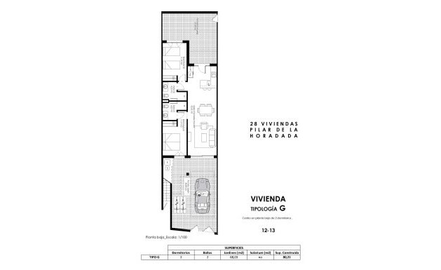 Obra nueva - Chalet - Pilar de la Horadada - pueblo