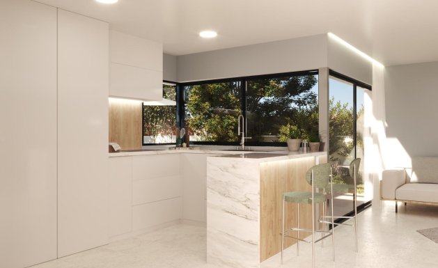 Obra nueva - Villa - Benidorm - Barranc Fondo