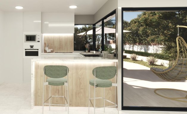 Obra nueva - Villa - Benidorm - Barranc Fondo