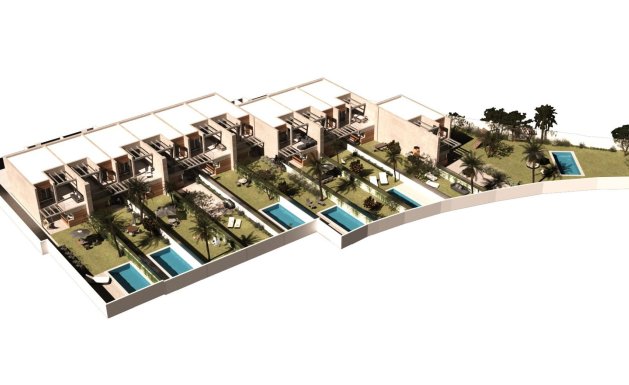 Obra nueva - Villa - Benidorm - Barranc Fondo