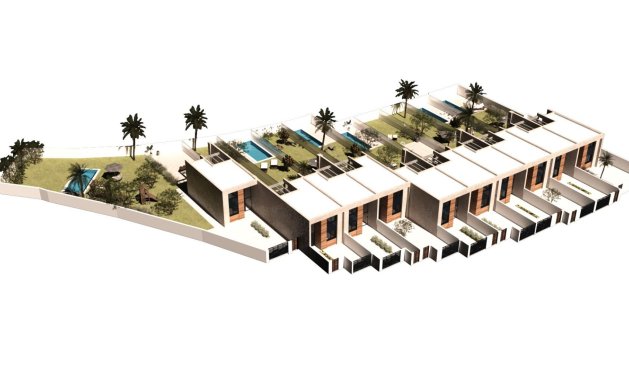 Obra nueva - Villa - Benidorm - Barranc Fondo