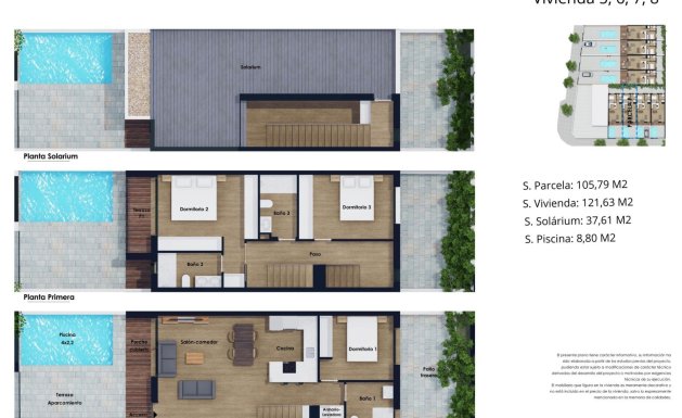 Obra nueva - Town House - Pilar de la Horadada - Lo Monte