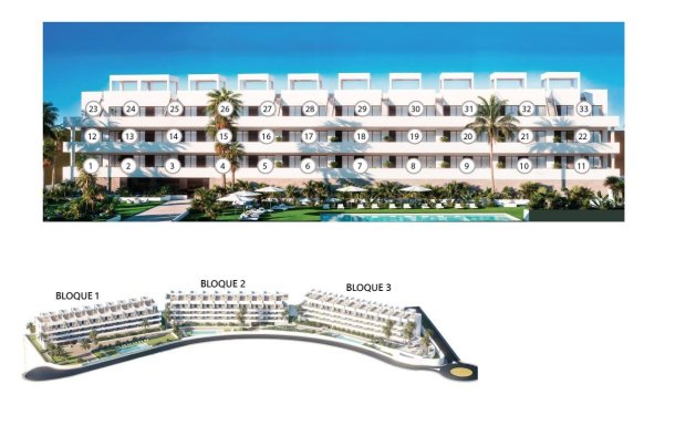 Nieuwbouw - Apartment - Benidorm - Balcon de finestrat
