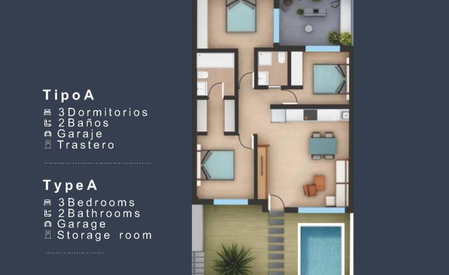 Nieuwbouw - Chalet - San Pedro del Pinatar - Los Pinos
