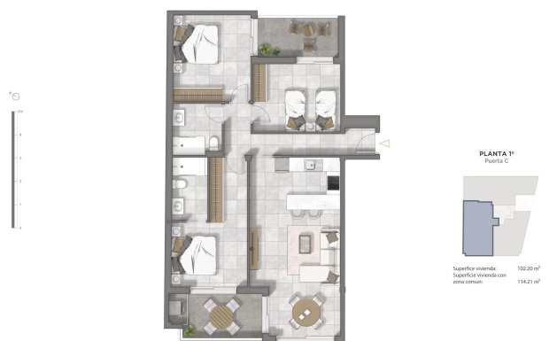 New Build - Apartment - Guardamar del Segura - Pueblo