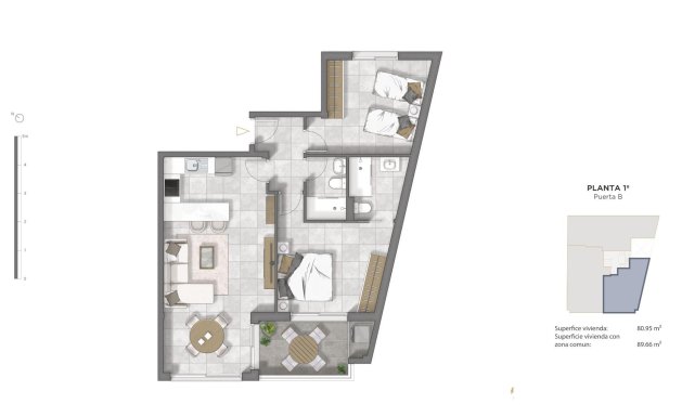 New Build - Apartment - Guardamar del Segura - Pueblo