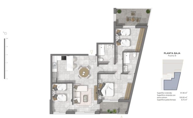 New Build - Apartment - Guardamar del Segura - Pueblo