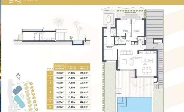 Nieuwbouw - Villa - Los Alcázares - Serena Golf